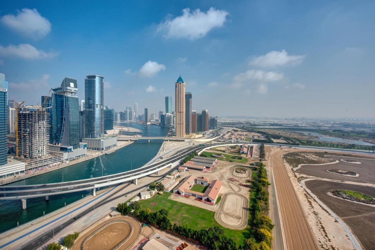 Durrani Homes - Lux 1Br At Al Habtoor Amna Tower Dubai Exterior foto